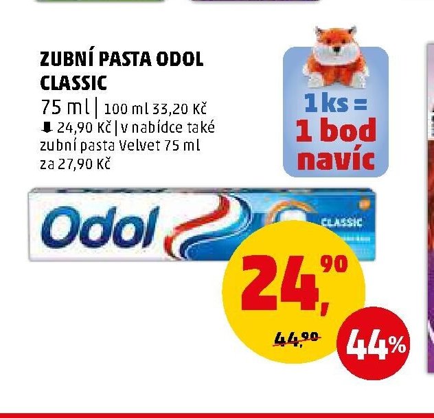 Zubní pasta Odol Classic - Penny Market aktualniletaky.eu