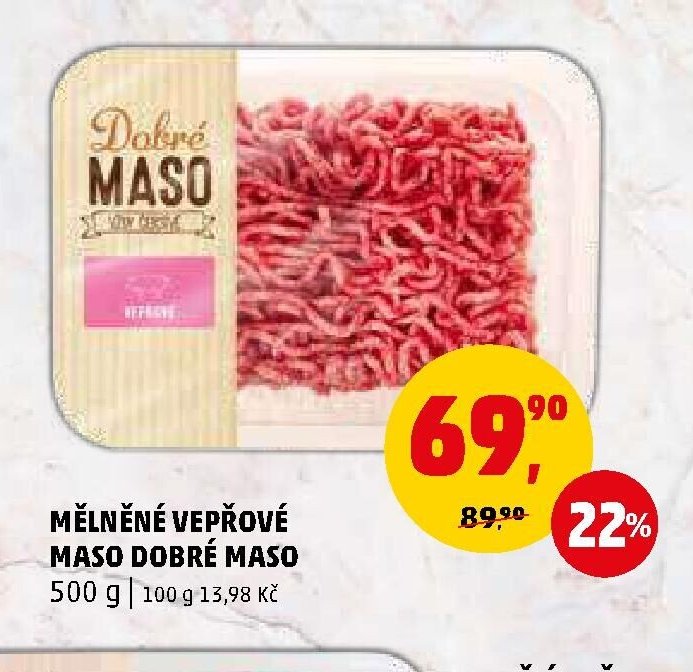 MĚLNĚNÉ VEPŘOVÉ MASO DOBRÉ MASO - Penny Market aktualniletaky.eu