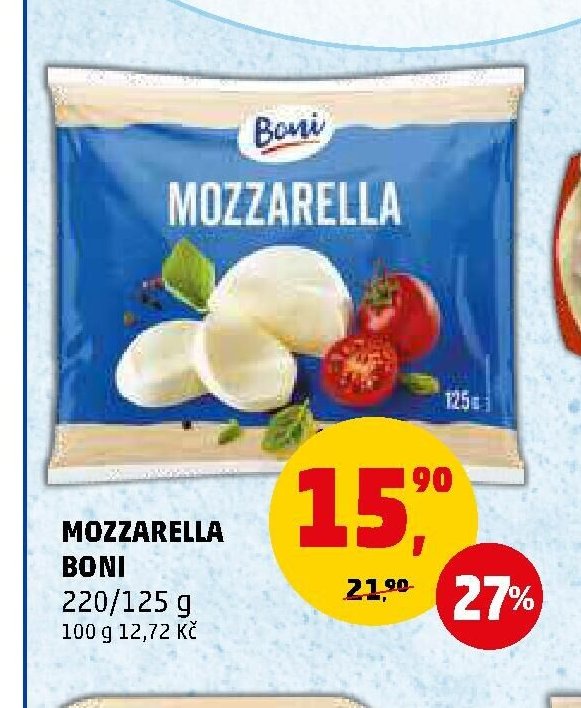 Mozzarella Boni - Penny Market aktualniletaky.eu