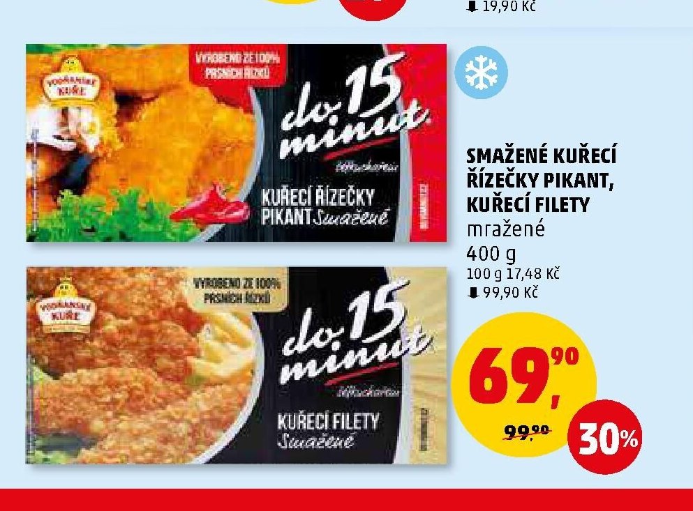SMAŽENÉ KUŘECÍ ŘÍZEČKY PIKANT, KUŘECÍ FILETY - Penny Market aktualniletaky.eu