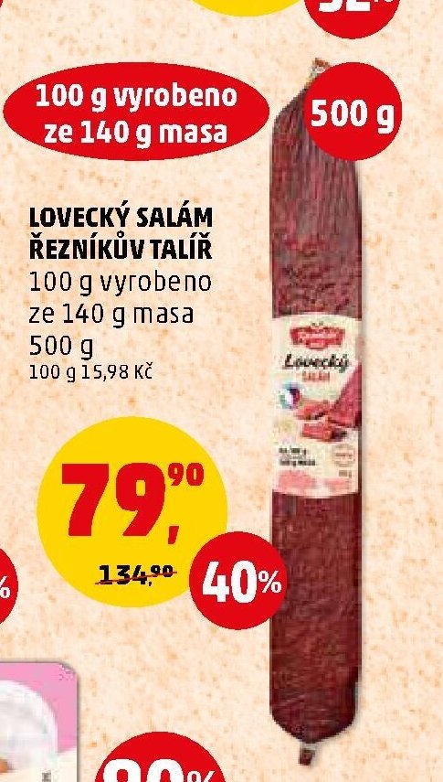 LOVECKÝ SALÁM ŘEZNÍKŮV TALÍŘ - Penny Market aktualniletaky.eu