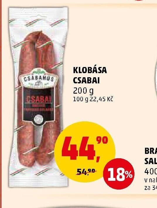 KLOBÁSA CSABAI - Penny Market aktualniletaky.eu
