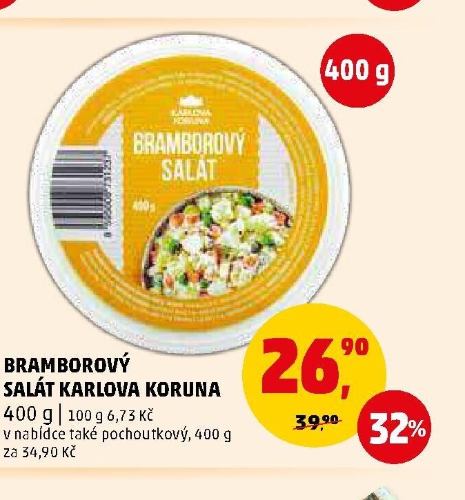 BRAMBOROVÝ SALÁT KARLOVA KORUNA - Penny Market aktualniletaky.eu