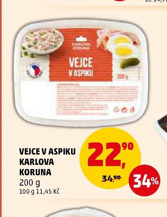 VEJCE V ASPIKU KARLOVA KORUNA - Penny Market aktualniletaky.eu