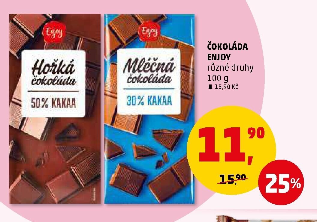 Čokoláda Enjoy - Penny Market aktualniletaky.eu