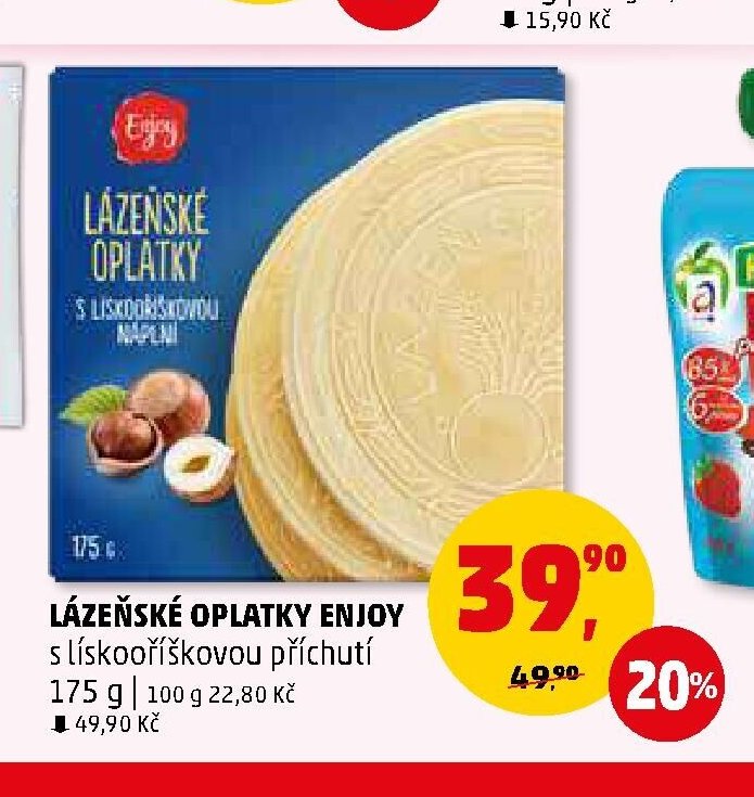 Lázeňské oplatky Enjoy - Penny Market aktualniletaky.eu