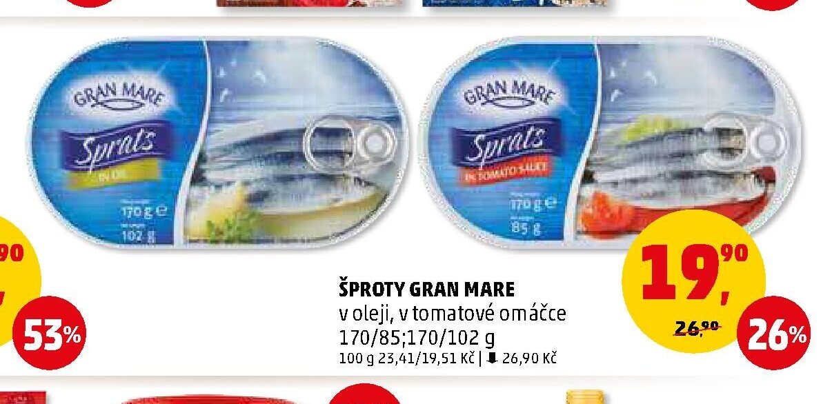 ŠPROTY GRAN MARE - Penny Market aktualniletaky.eu