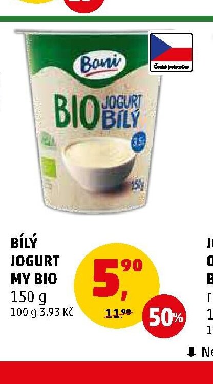 BÍLÝ JOGURT MY BIO - Penny Market aktualniletaky.eu