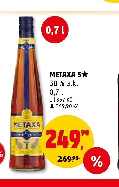METAXA 5* - Penny Market aktualniletaky.eu