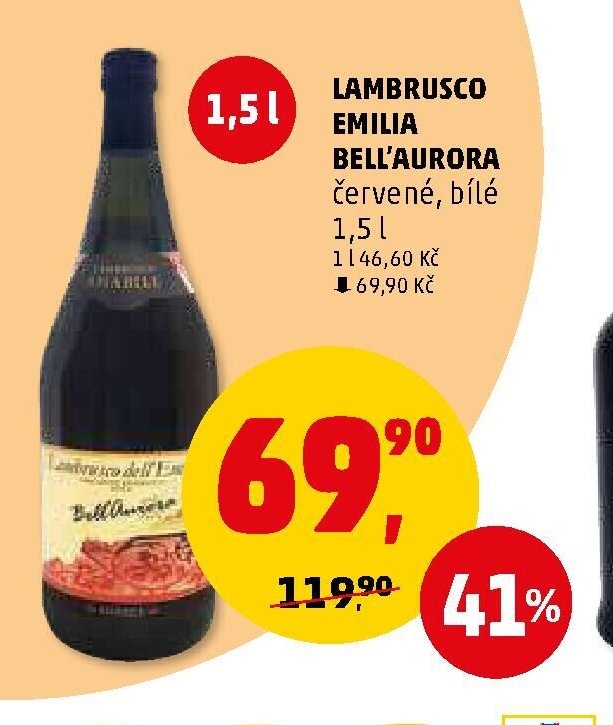 Lambrusco Emilia Bell'Aurora - Penny Market aktualniletaky.eu