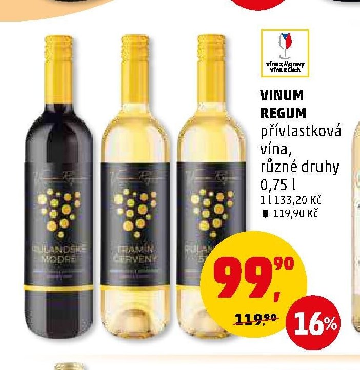 Vinum Regum přívlastková vína - Penny Market aktualniletaky.eu