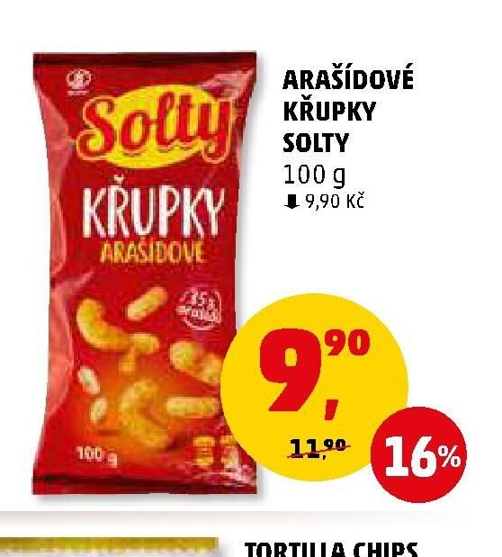 Solty arašídové křupky - Penny Market aktualniletaky.eu