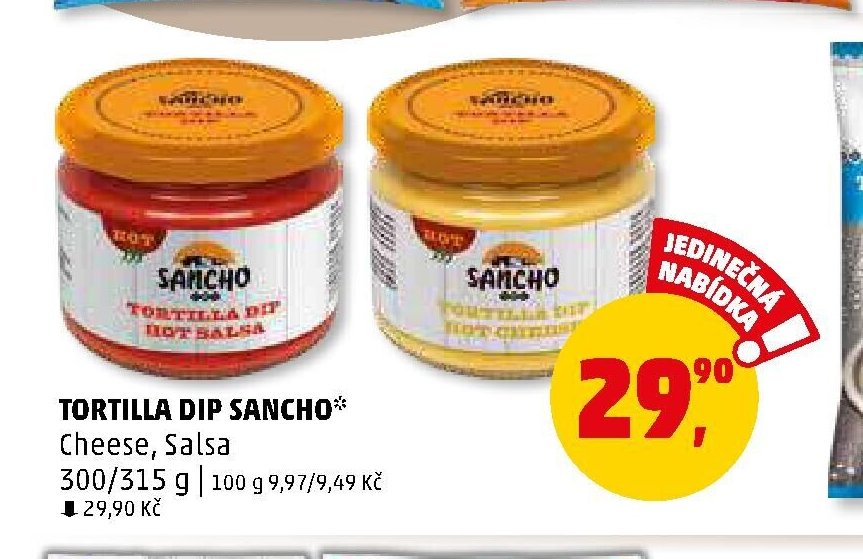 Sancho Tortilla dip Hot Salsa - Penny Market aktualniletaky.eu