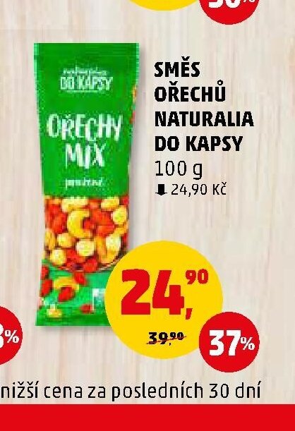 Naturalia Směs ořechů do kapsy - Penny Market aktualniletaky.eu