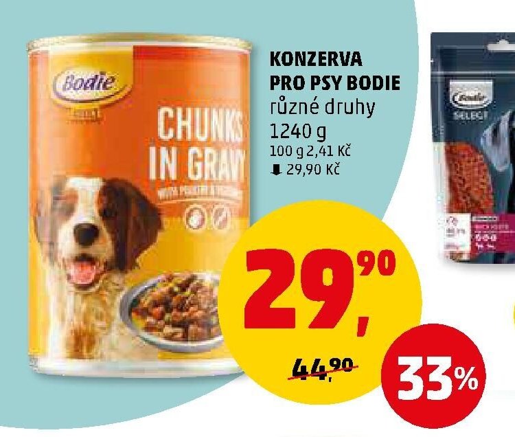 Konzerva pro psy Bodie - Penny Market aktualniletaky.eu