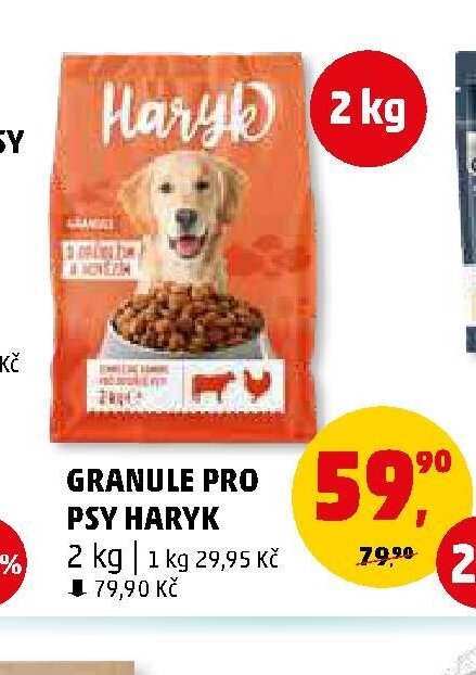 Granule pro psy Haryk - Penny Market aktualniletaky.eu