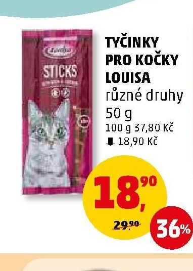 Tyčinky pro kočky Louisa - Penny Market aktualniletaky.eu