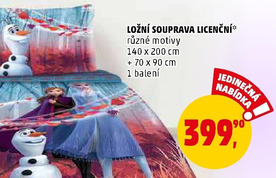 LOŽNÍ SOUPRAVA LICENČNÍ - Penny Market aktualniletaky.eu
