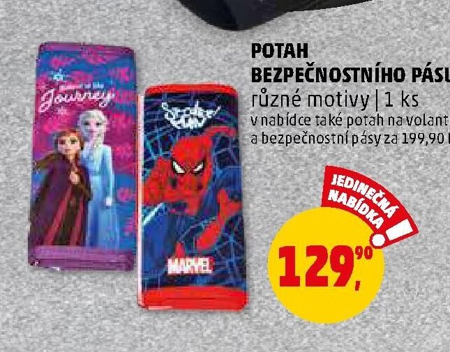 Potah bezpečnostního pásu - Penny Market aktualniletaky.eu