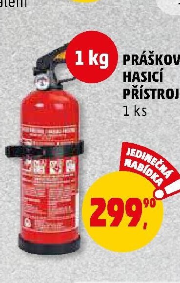 Práškový hasicí přístroj - Penny Market aktualniletaky.eu
