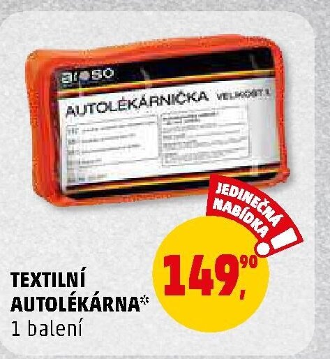 Textilní autolékárna - Penny Market aktualniletaky.eu