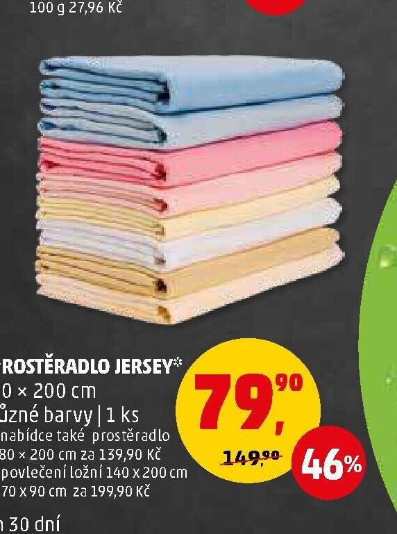 Prostěradlo Jersey - Penny Market aktualniletaky.eu