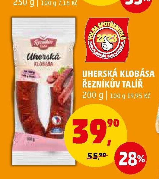 Uherská klobása Řezníkův talíř - Penny Market aktualniletaky.eu