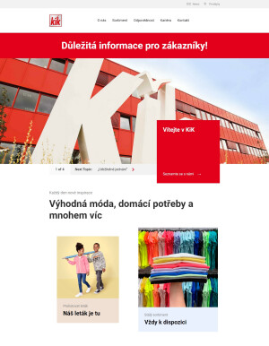 aktuální leták Kik textil 23.8.2023-29.8.2023