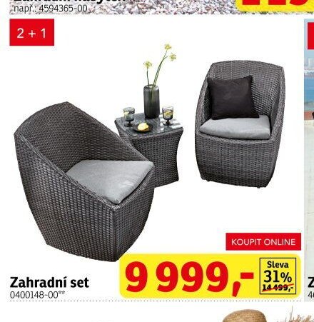 Zahradní set