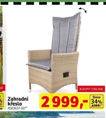 Zahradní křeslo