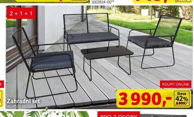 Zahradní set