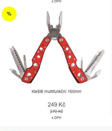 Kleště multifunkční 160mm