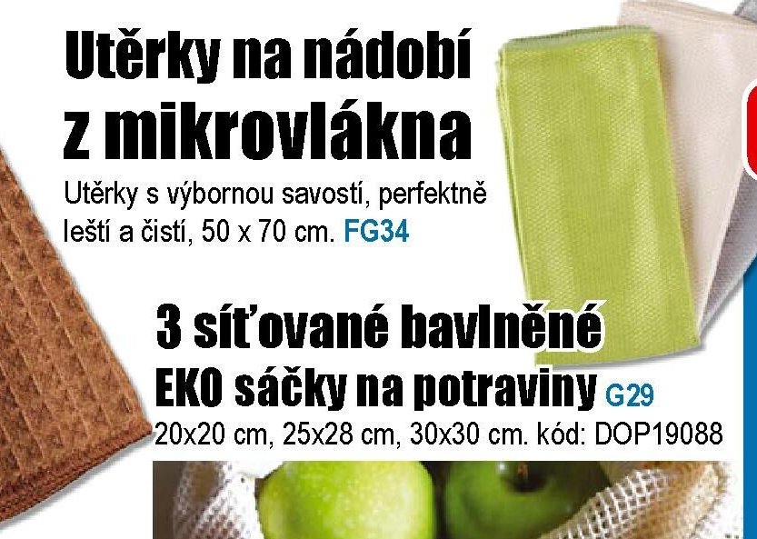 Utěrky na nádobí z mikrovlákna - EVA.cz aktualniletaky.eu