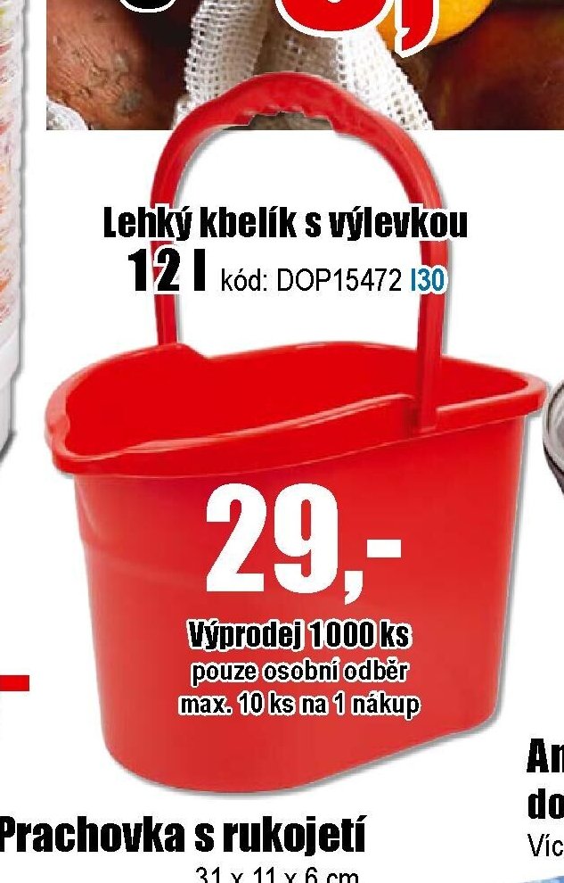 Lehký kbelík s výlevkou 12l - EVA.cz aktualniletaky.eu