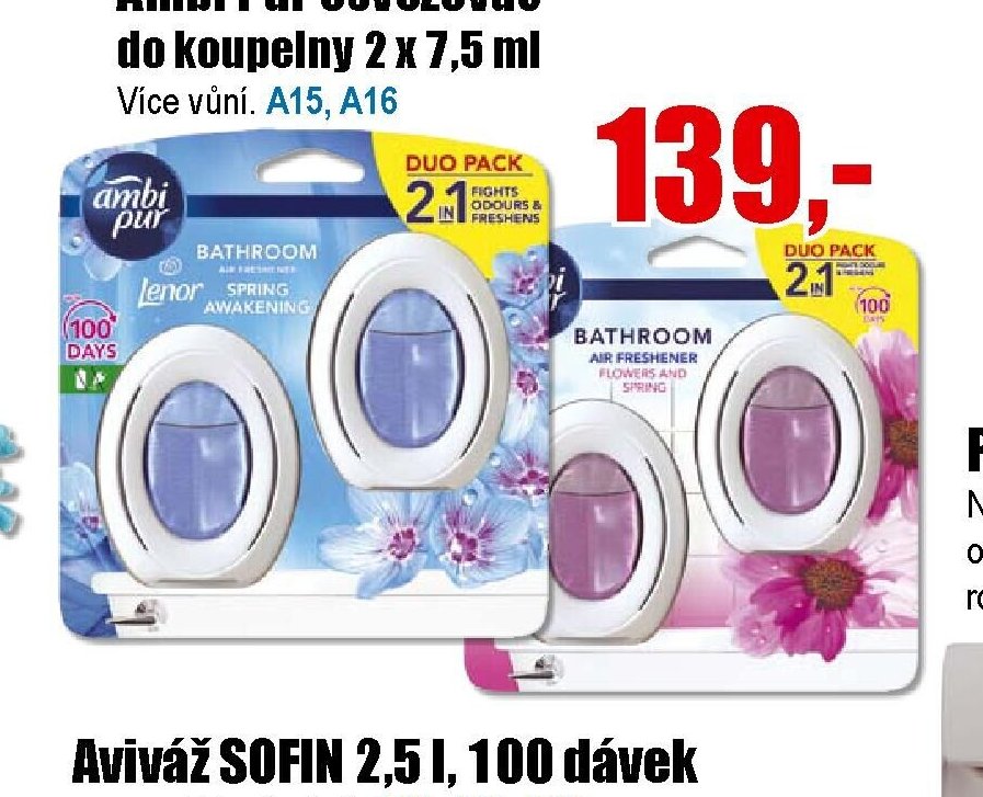 Ambi Pur osvěžovač do koupelny 2 x 7,5 ml - EVA.cz aktualniletaky.eu