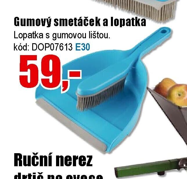 Gumový smetáček a lopatka - EVA.cz aktualniletaky.eu