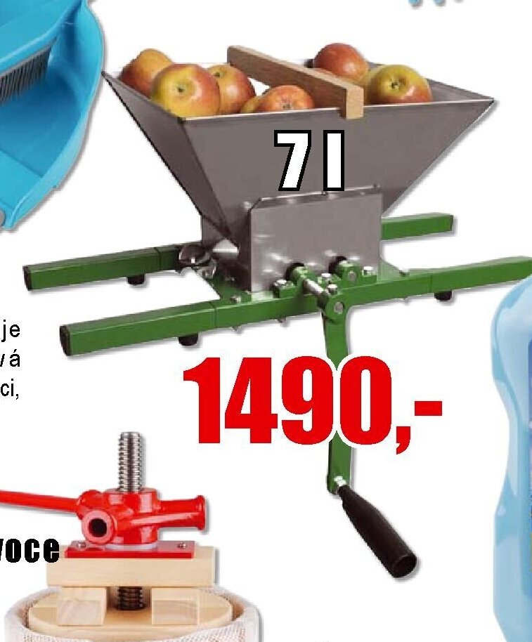 Ruční nerez drtič na ovoce - EVA.cz aktualniletaky.eu