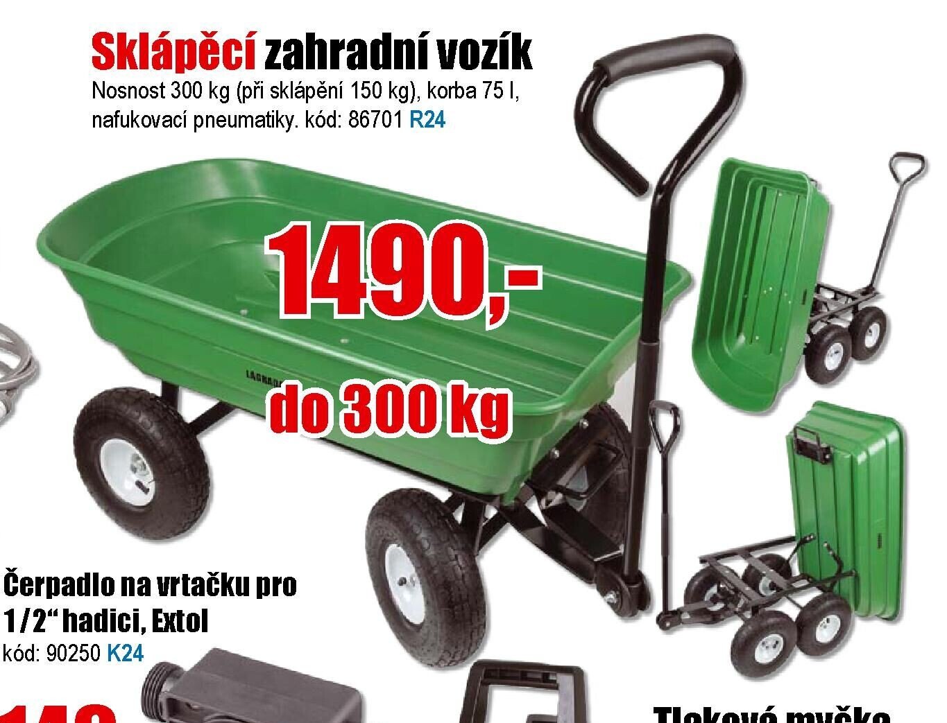 Sklápěcí zahradní vozík - EVA.cz aktualniletaky.eu