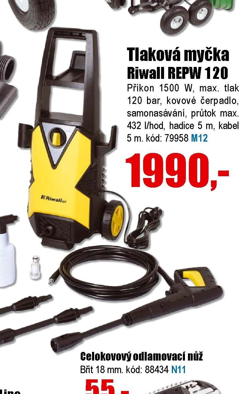 Tlaková myčka Riwall REPW 120 - EVA.cz aktualniletaky.eu