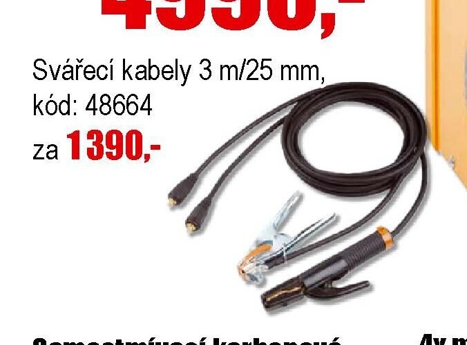 Svářecí kabely 3 m/25 mm - EVA.cz aktualniletaky.eu