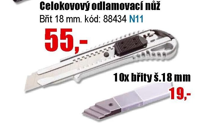 Celokovový odlamovací nůž - EVA.cz aktualniletaky.eu
