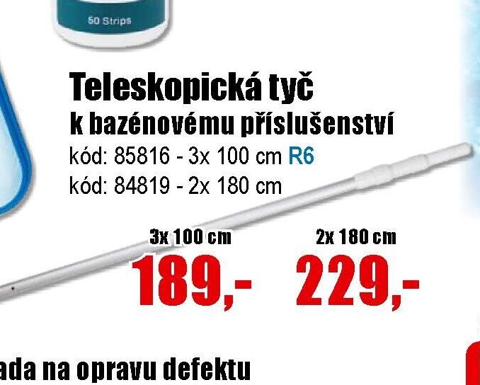 Teleskopická tyč - EVA.cz aktualniletaky.eu