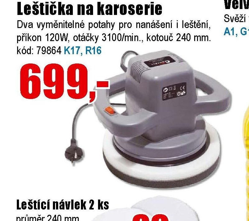 Leštička na karoserie - EVA.cz aktualniletaky.eu