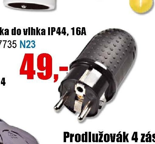 Zástrčka do vlhka IP44 - EVA.cz aktualniletaky.eu