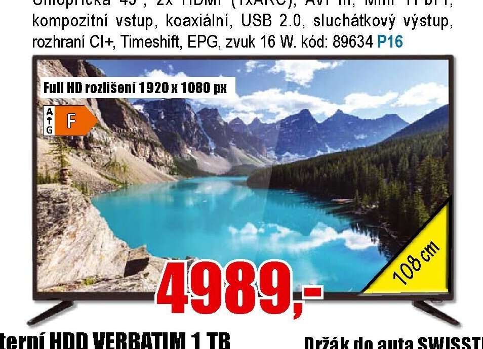 Televize SENCOR SLE 43F18TCS - EVA.cz aktualniletaky.eu