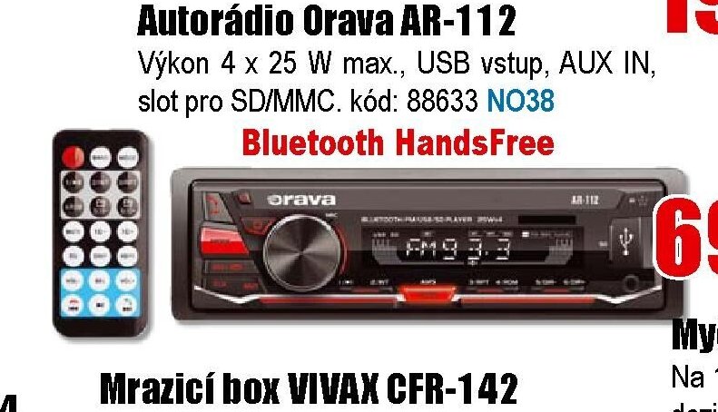 Autorádio Orava AR-112 - EVA.cz aktualniletaky.eu