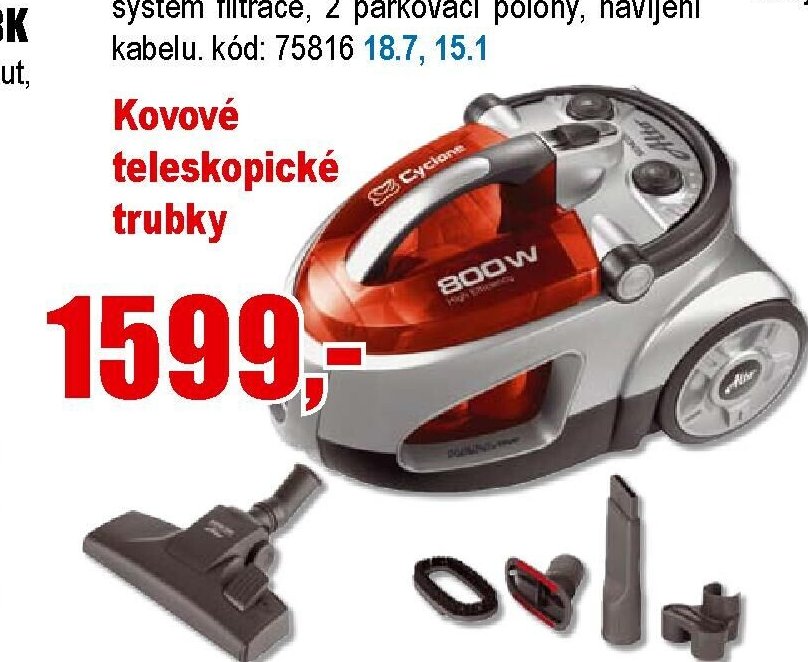 Bezsáčkový vysavač SENCOR SVC 730RD-EUE2 - EVA.cz aktualniletaky.eu