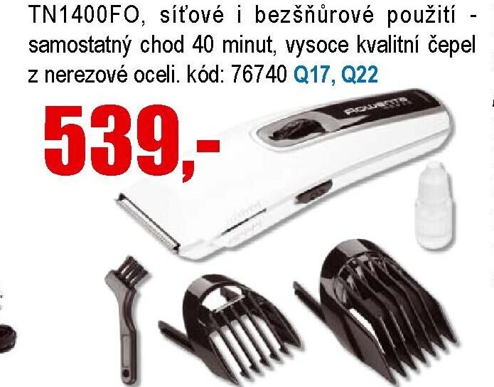 Zastřihovač vlasů + vousů ROWENTA - EVA.cz aktualniletaky.eu