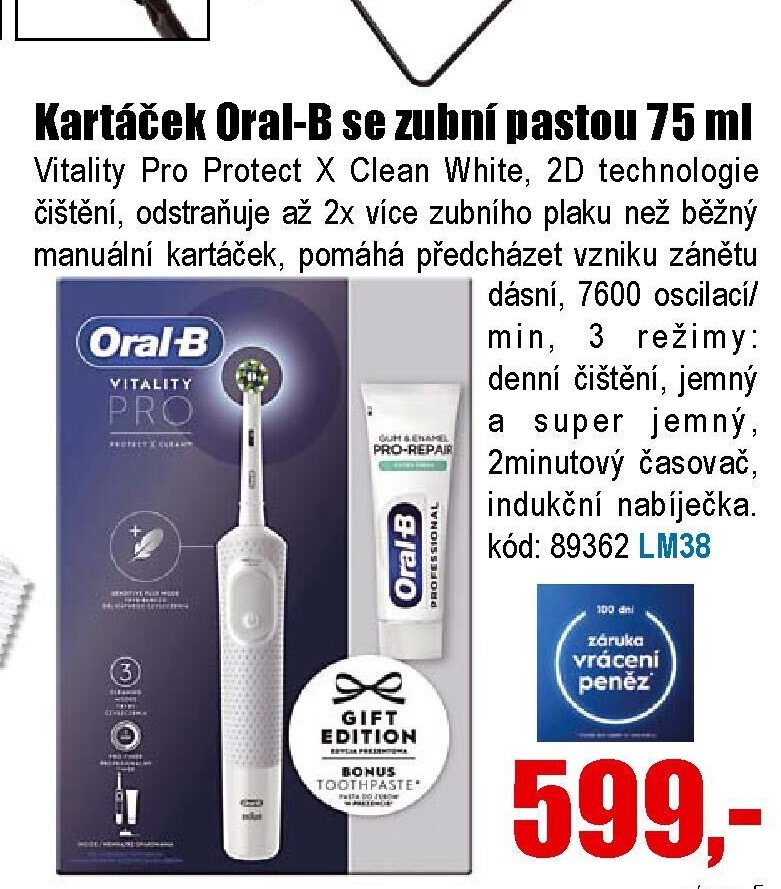 Kartáček Oral-B se zubní pastou 75 ml - EVA.cz aktualniletaky.eu