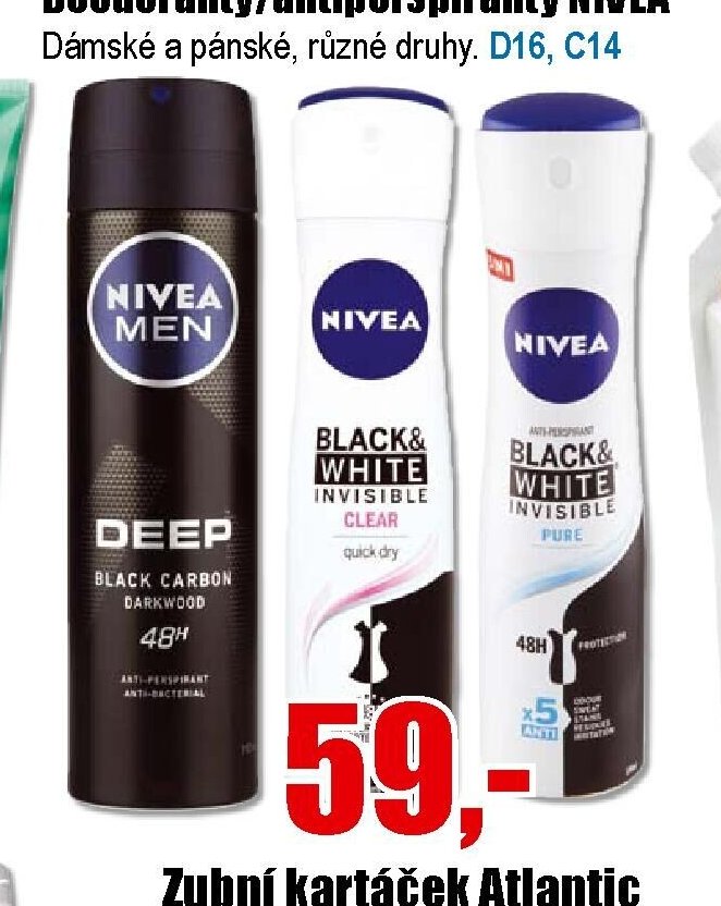 Deodorant NIVEA Men Deep - EVA.cz aktualniletaky.eu